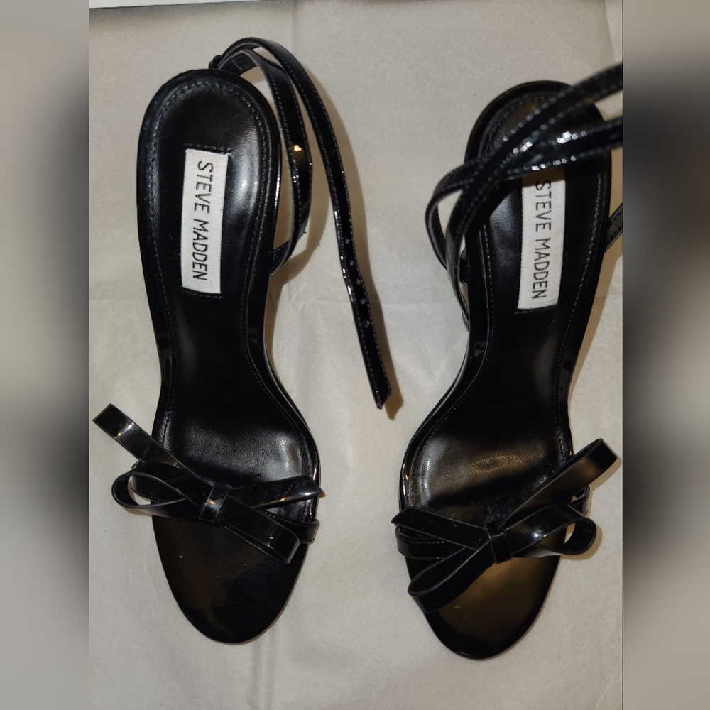 Steve Madden black heels size 9